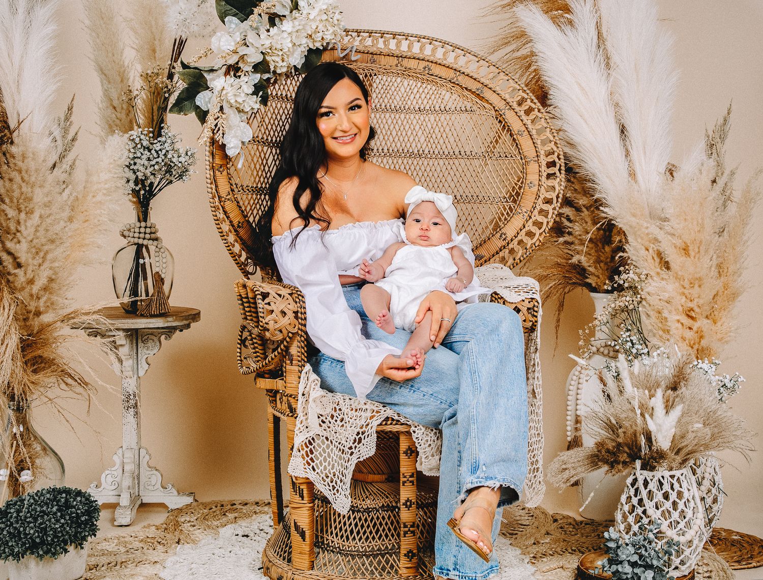 indoor studio mommy and me photo session. greeley colorado