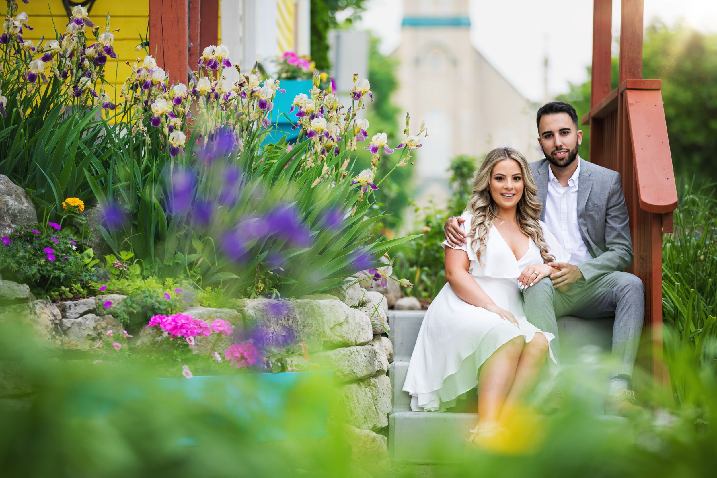 Elora Gorge Ontario Spring Summer Engagement Photos by Shawn Van Daele