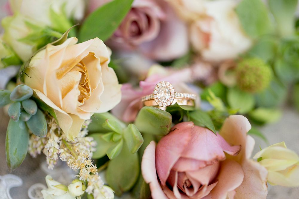 rings for lesbian wedding at Roblar Winery in Santa Ynez California