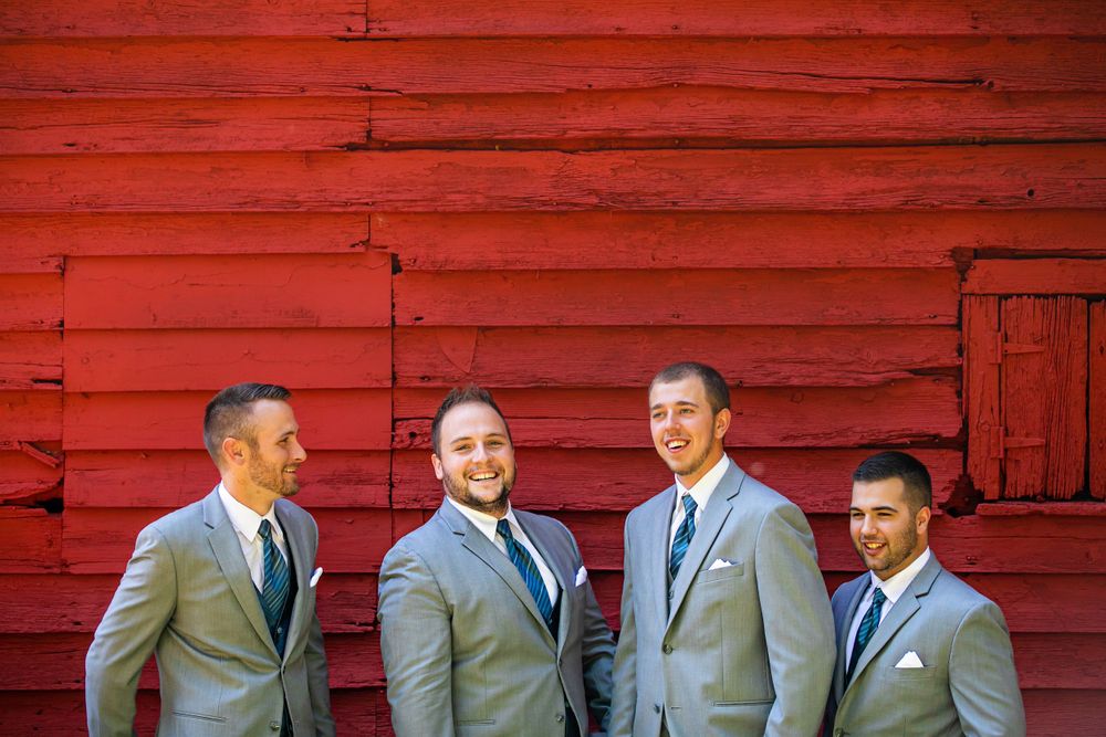 Rustic Farmhouse Backyard Wedding Photos by London Ontario Photographer Shawn Van Daele