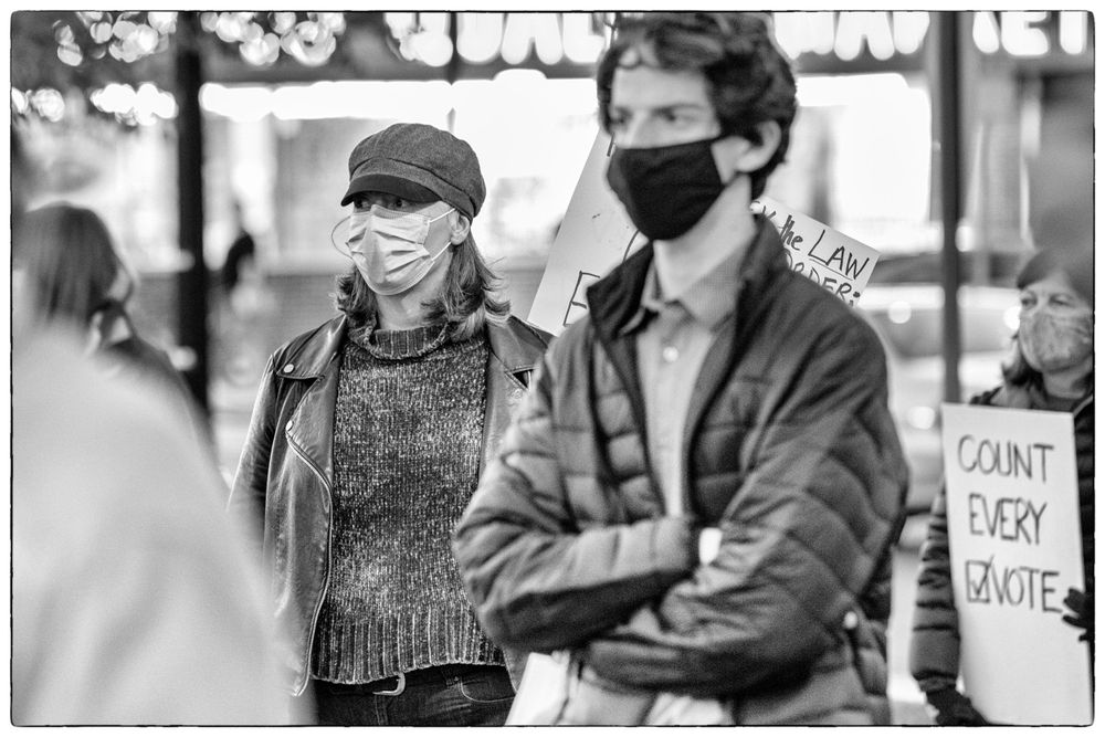 Protect the Vote. Riley Plaza, Salem, Massachusetts. 11/4/2020