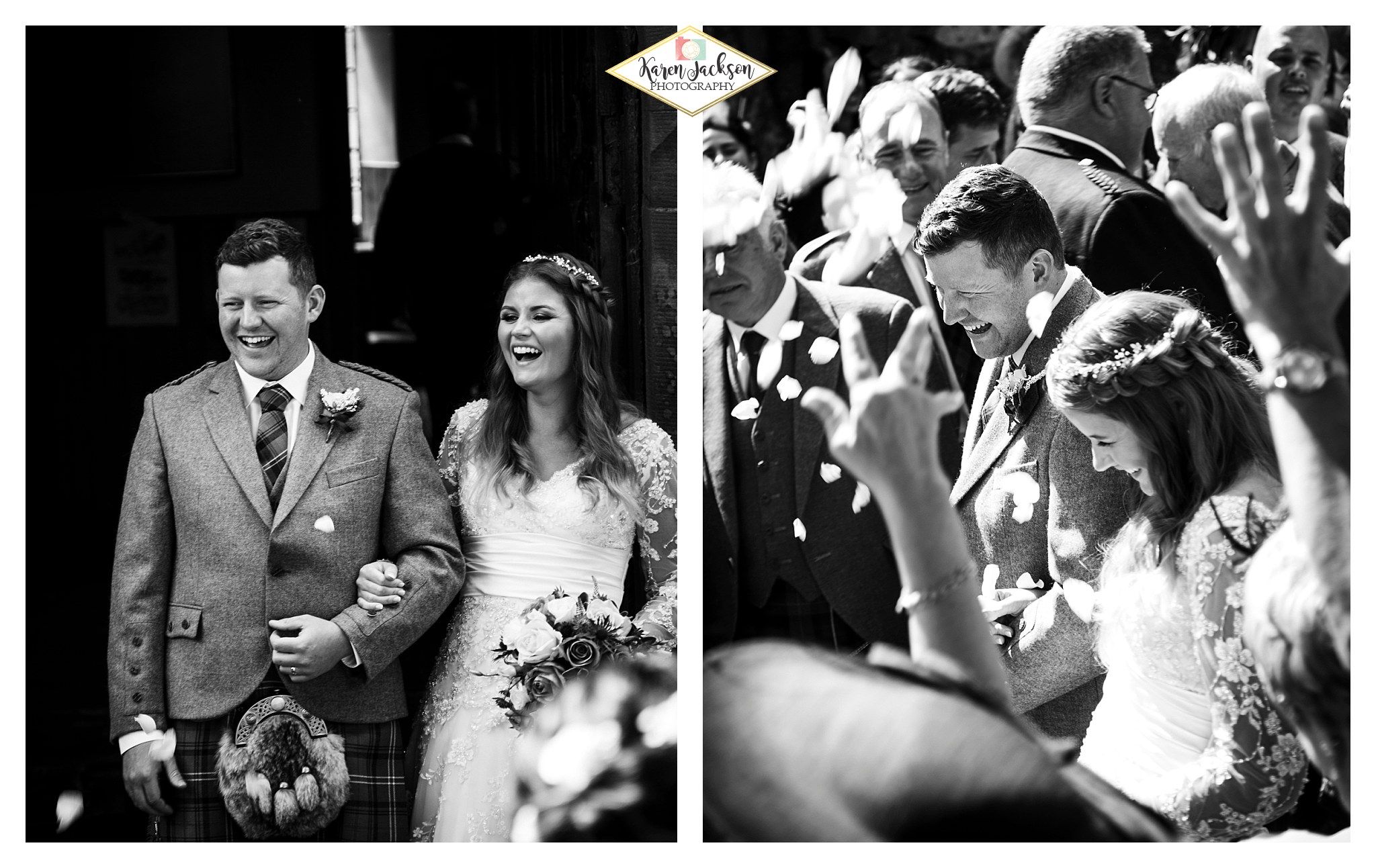 Church wedding angus scotland