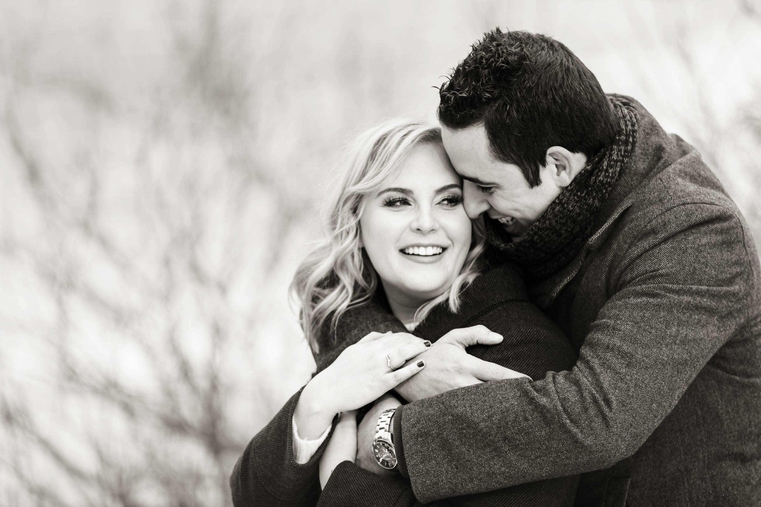 Winter Engagement Photos Arva Mill London Ontario Photographer Shawn VanDaele