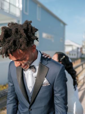 groom first look