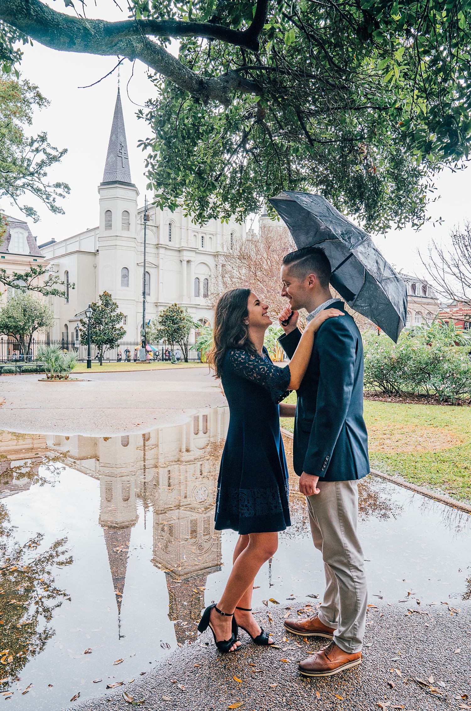 French Quarter Engagement Photography