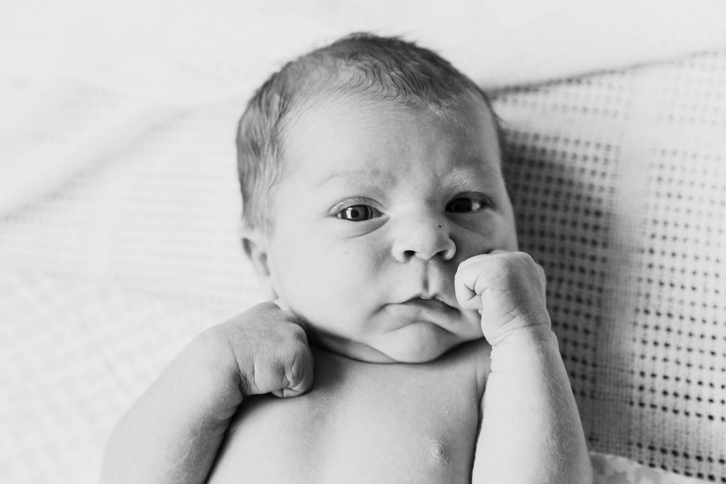 1 week old baby boy
