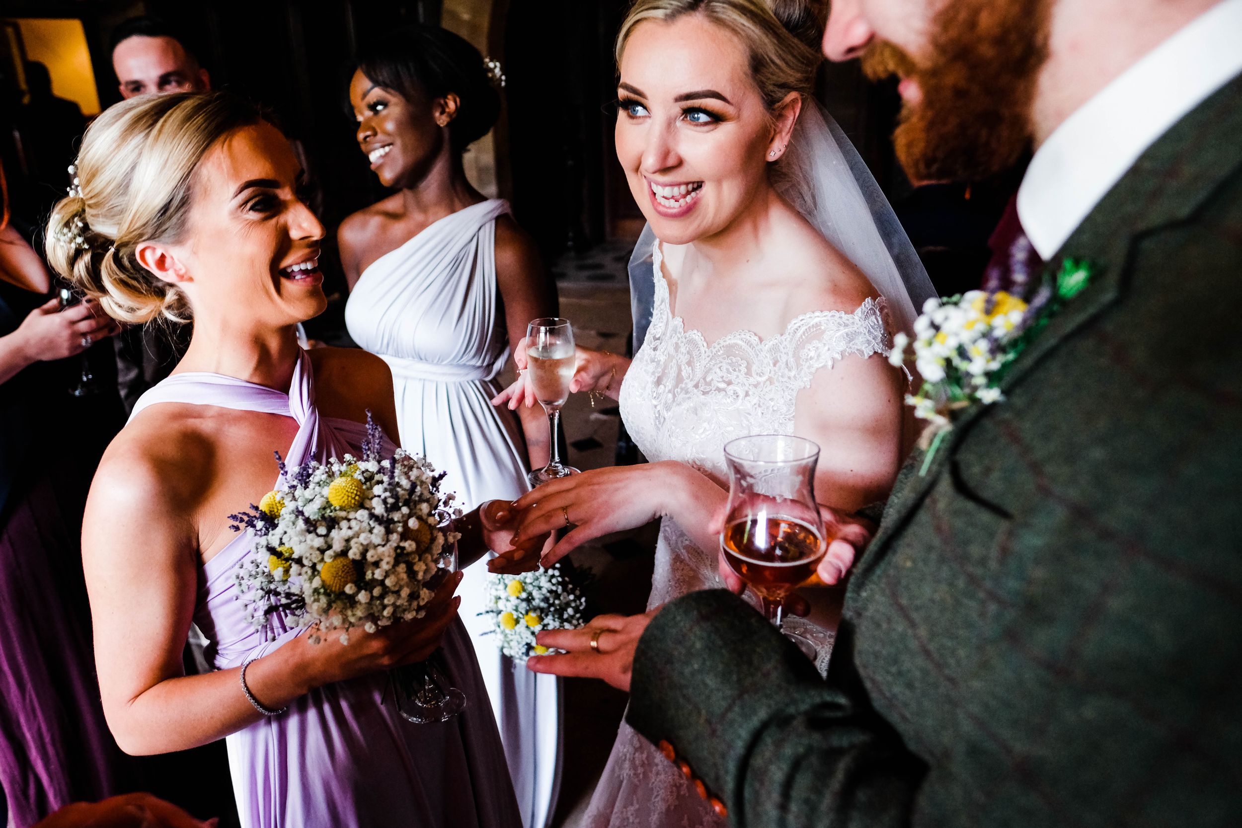 Chelsea Cannar Photography - Lake district wedding photographer, natural and relaxed coverage - Muncaster Castle Wedding