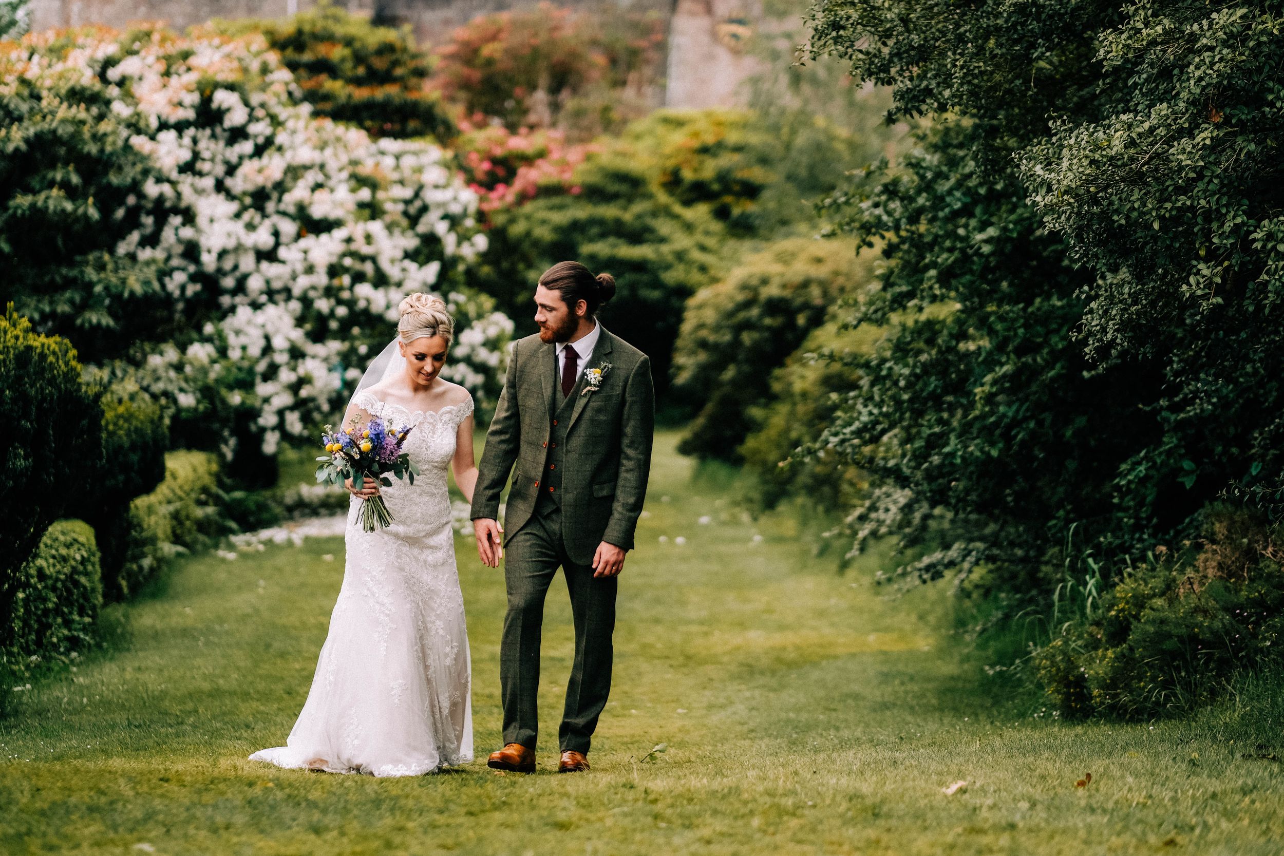 Chelsea Cannar Photography - Lake district wedding photographer, natural and relaxed coverage - Muncaster Castle Wedding