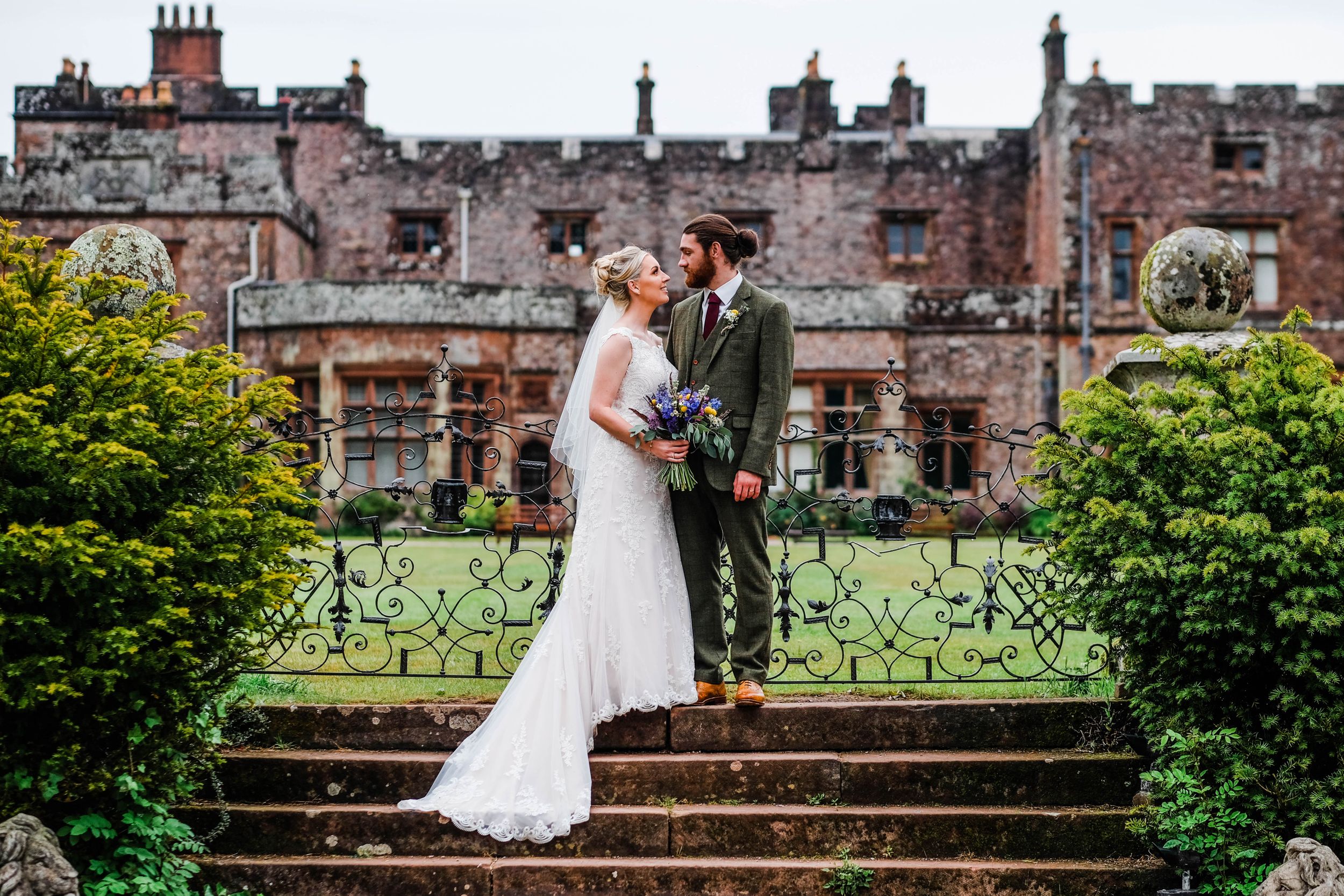 Chelsea Cannar Photography - Lake district wedding photographer, natural and relaxed coverage - Muncaster Castle Wedding