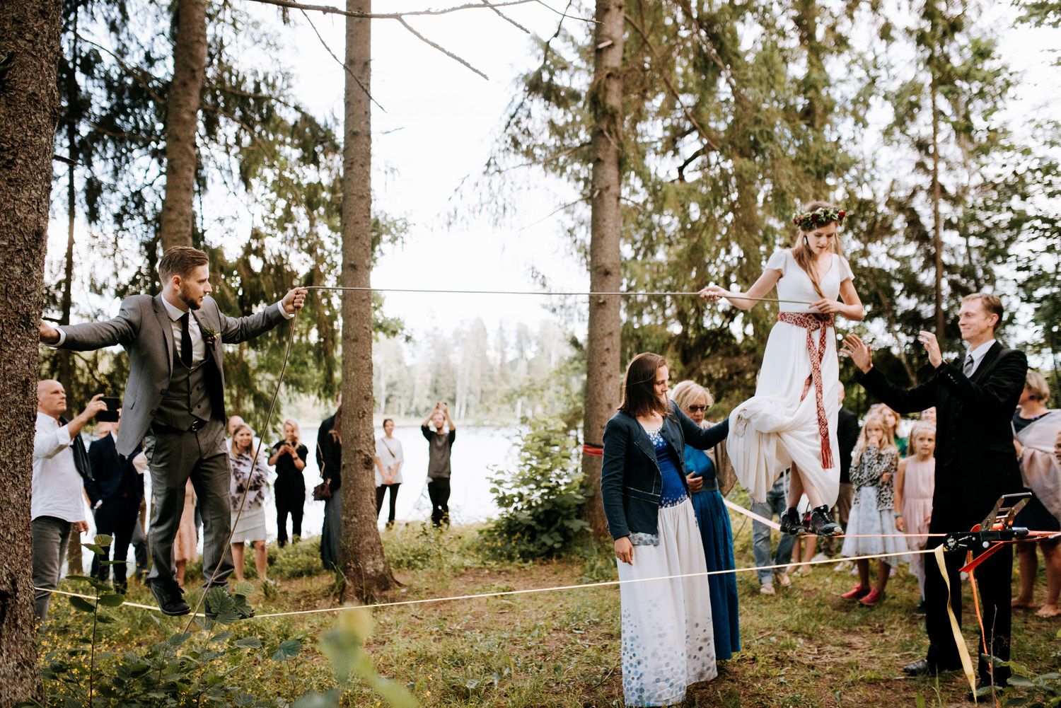 Kāzu aktivitātes jaunajam pārim