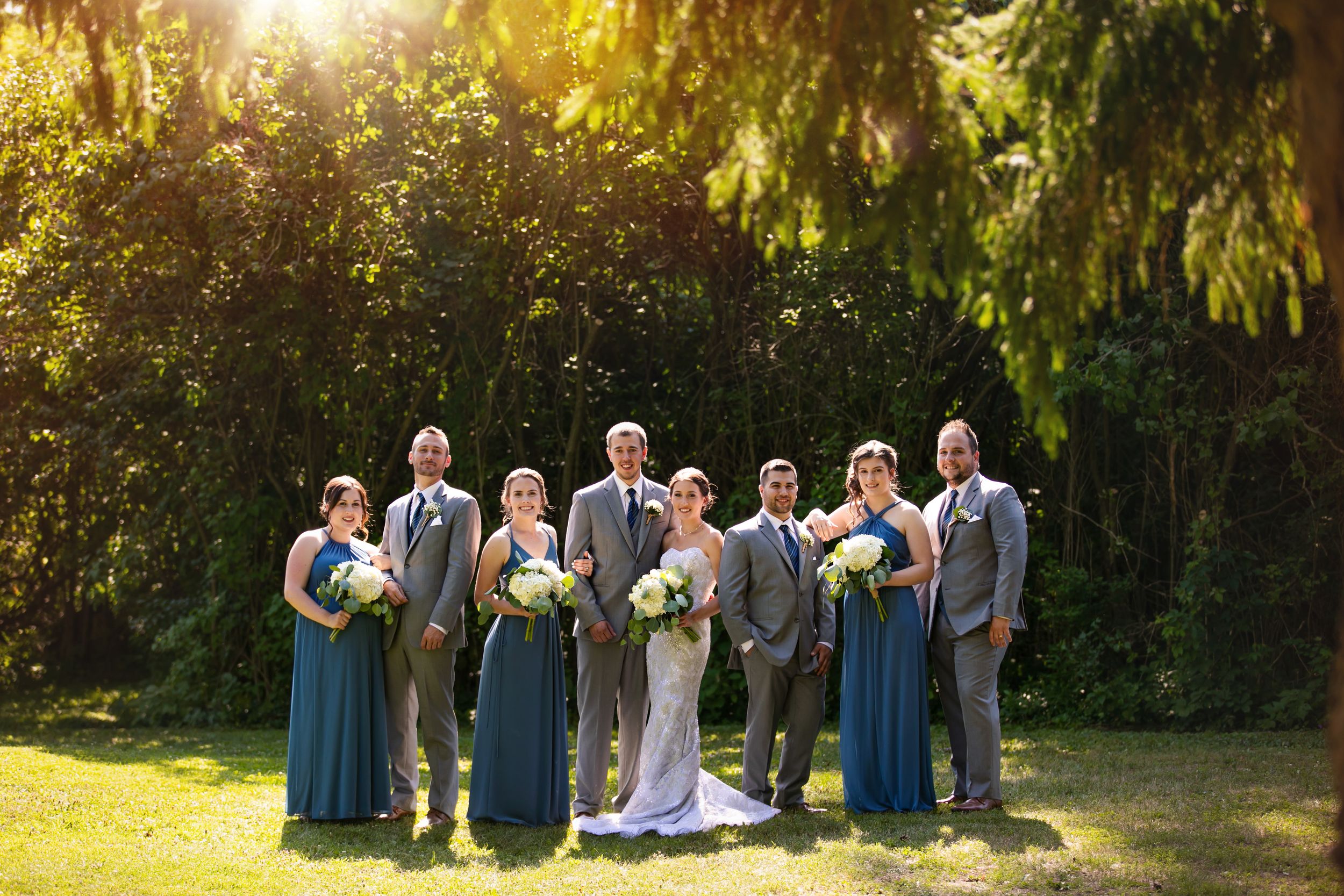 Rustic Farmhouse Backyard Wedding Photos by London Ontario Photographer Shawn Van Daele