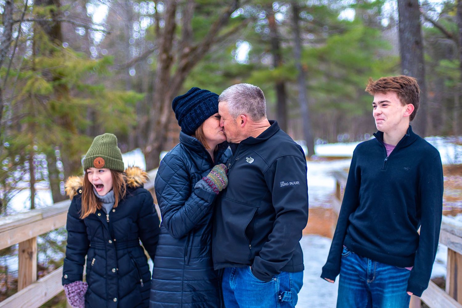 Winter fun Family Portraits