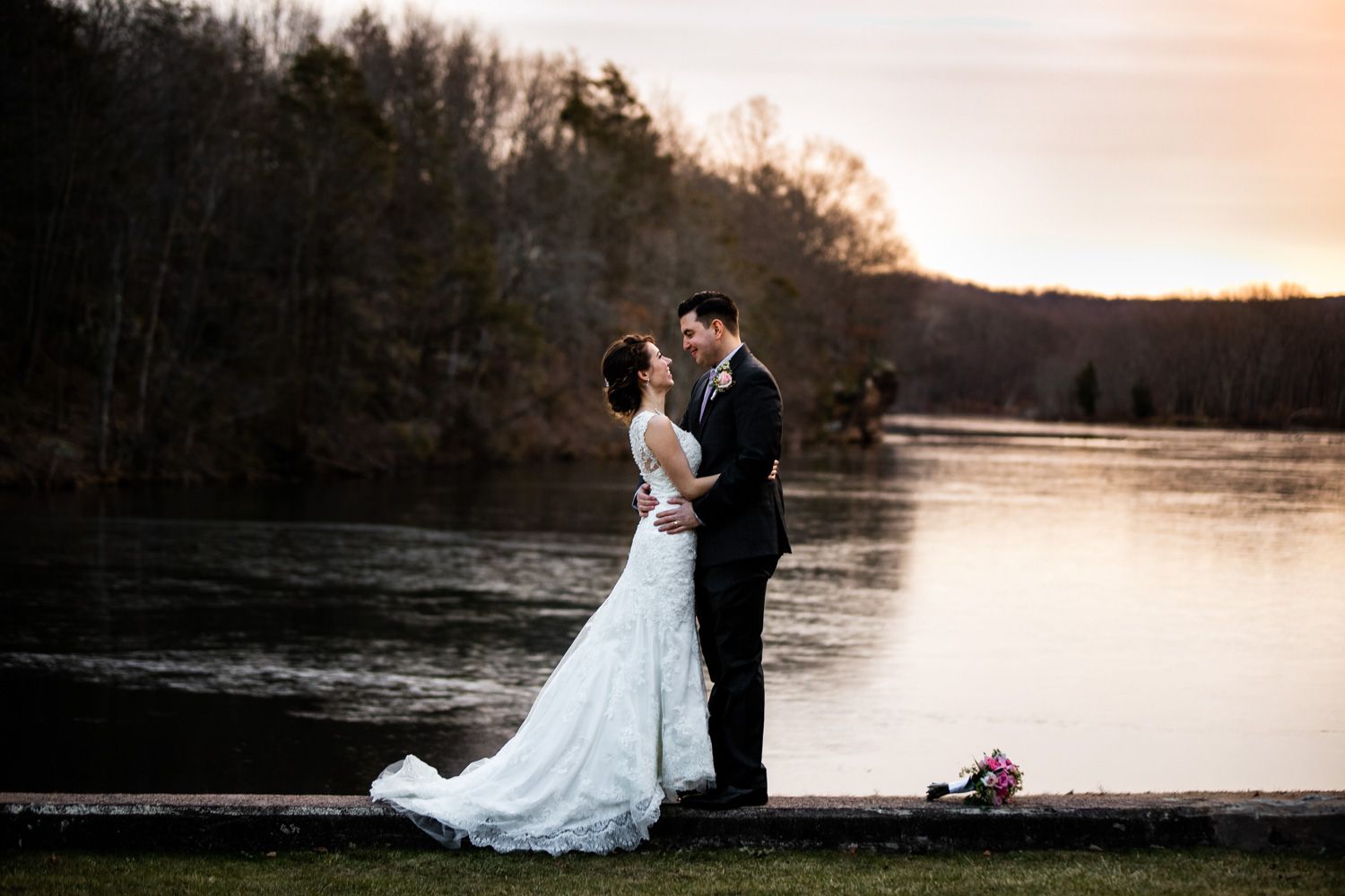 Pavilion at Crystal Lake wedding