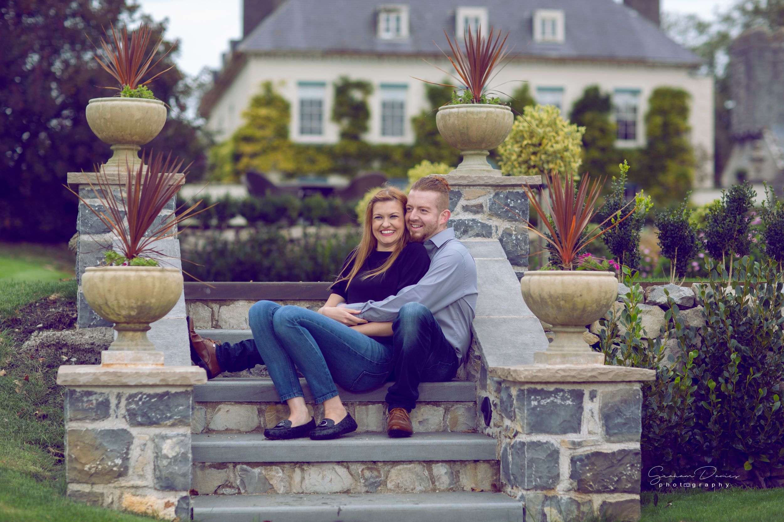 gileston manor engagement photoshoot