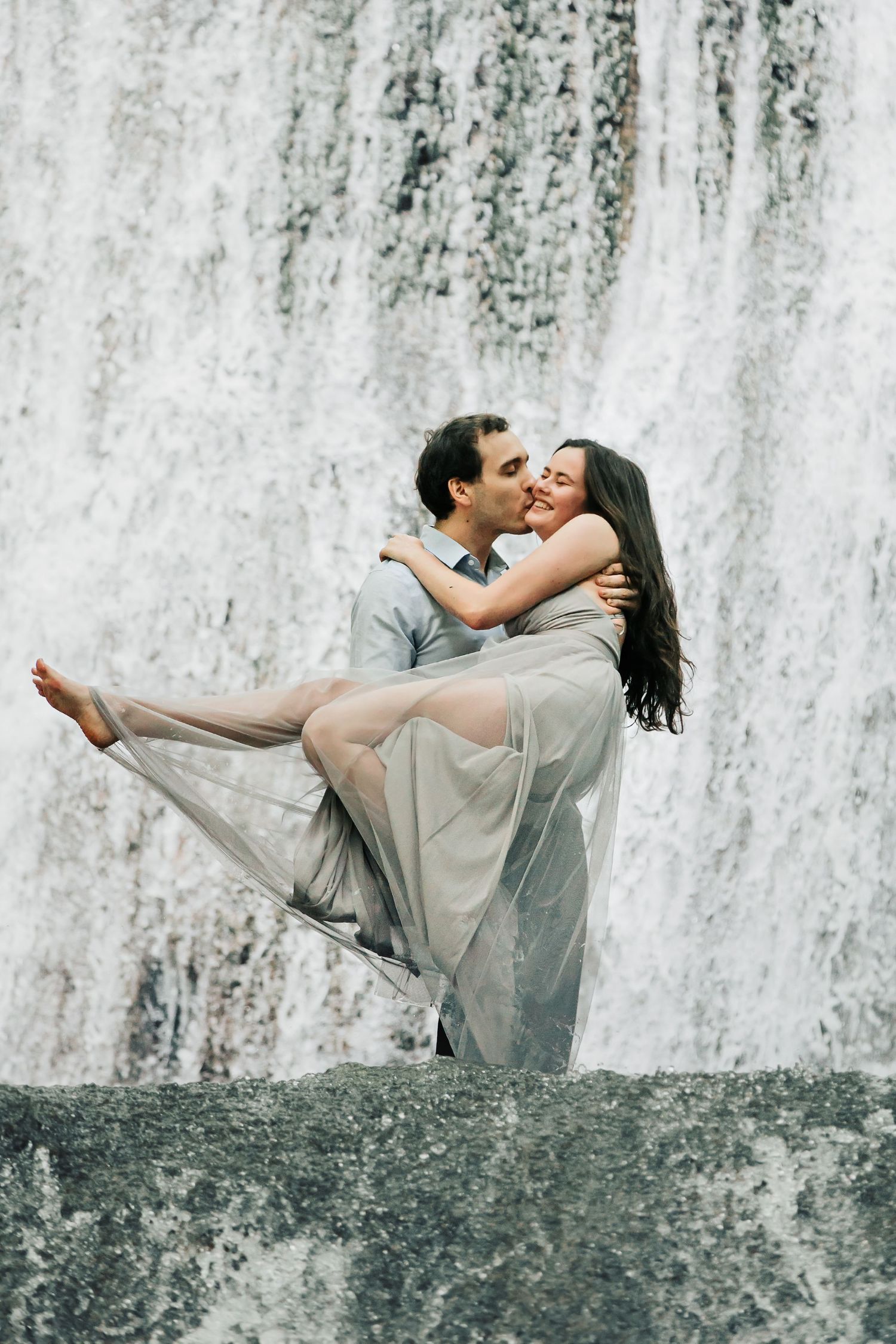 Sherman Falls Heritage Trail Ancaster Ontario Engagement Photos Shawn Van Daele