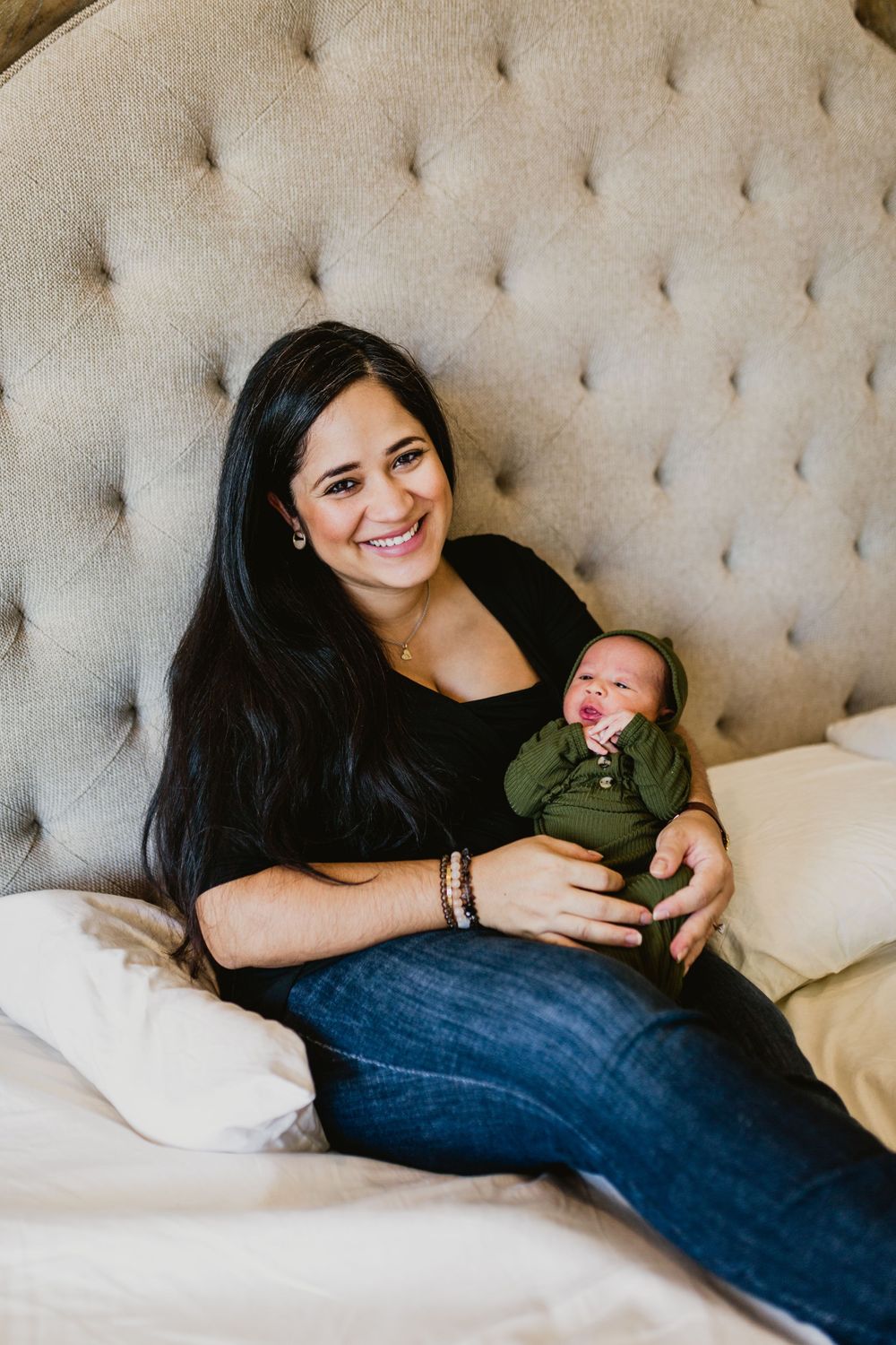 frisco lifestyle newborn photographer mom baby boy