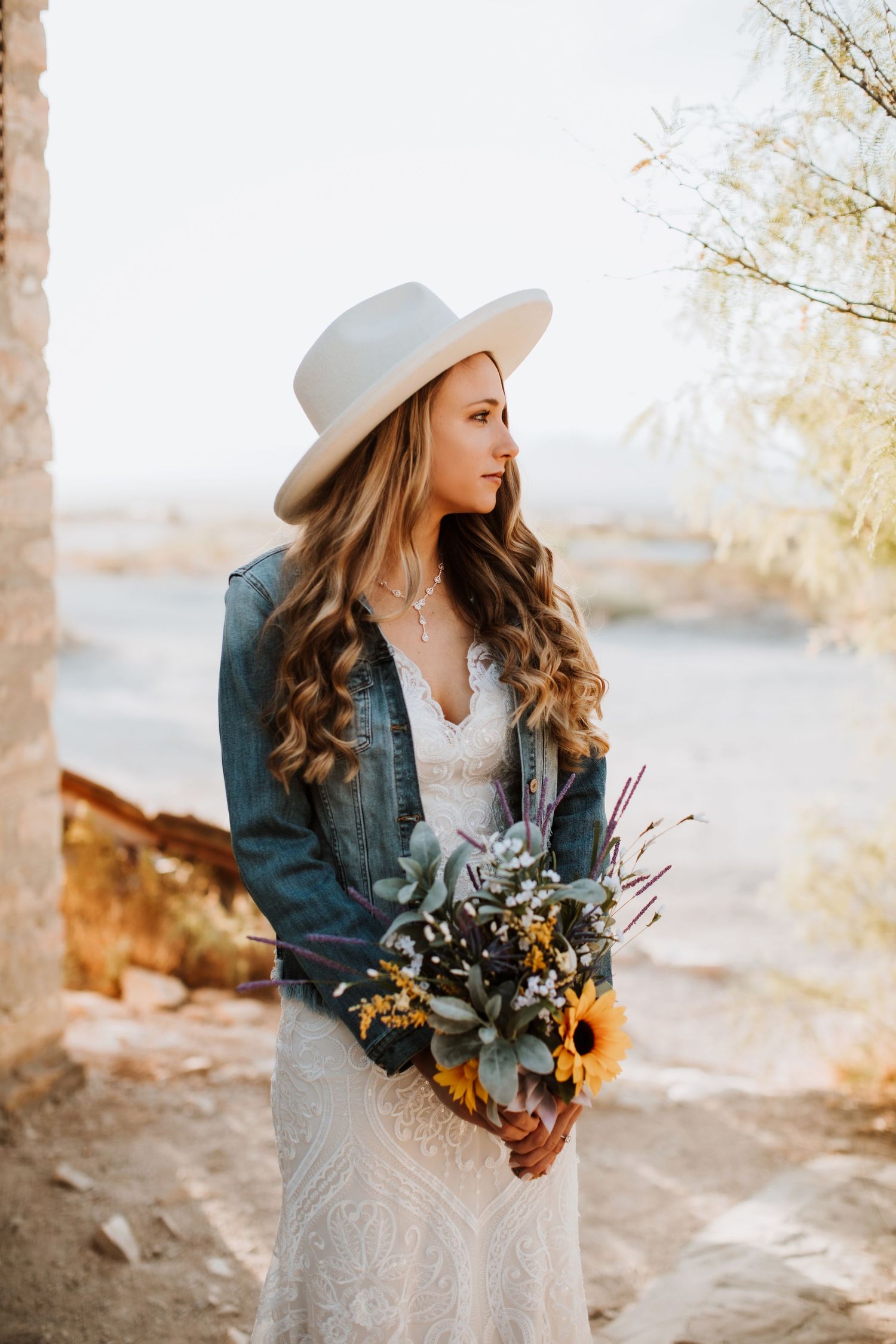 Bridal Portraits at Santa Elena Canyon in Big Bend by Cali Layton Photography, a Texas Wedding Photographer.