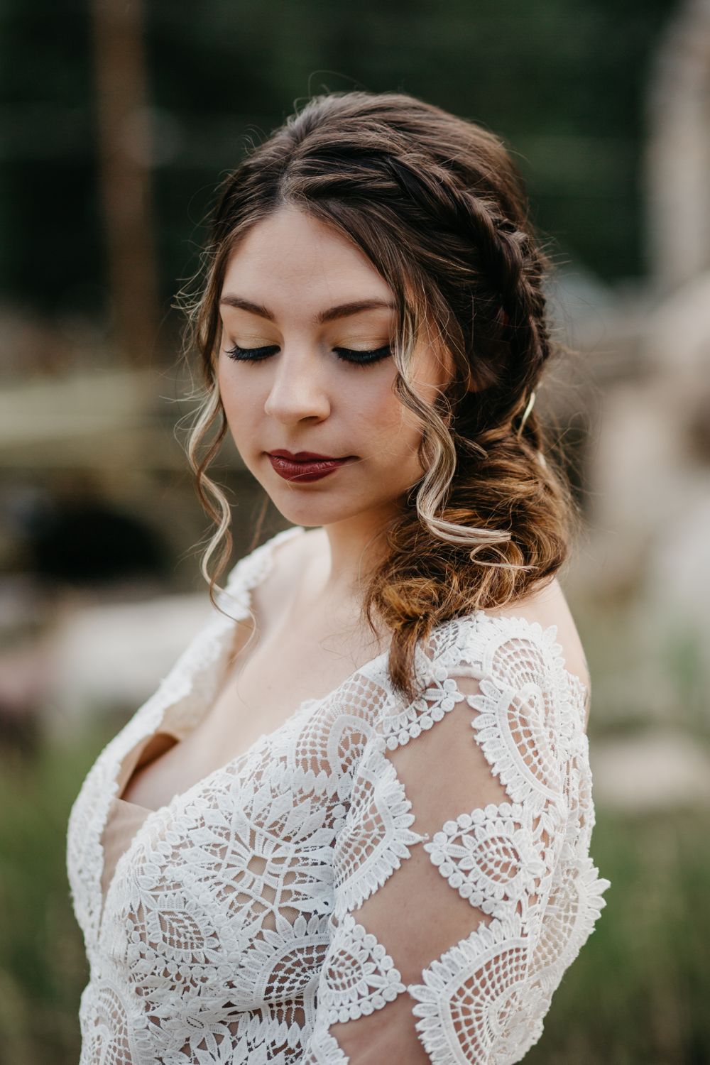 Boho Bread Bar Wedding Bride Silver Plume Colorado
