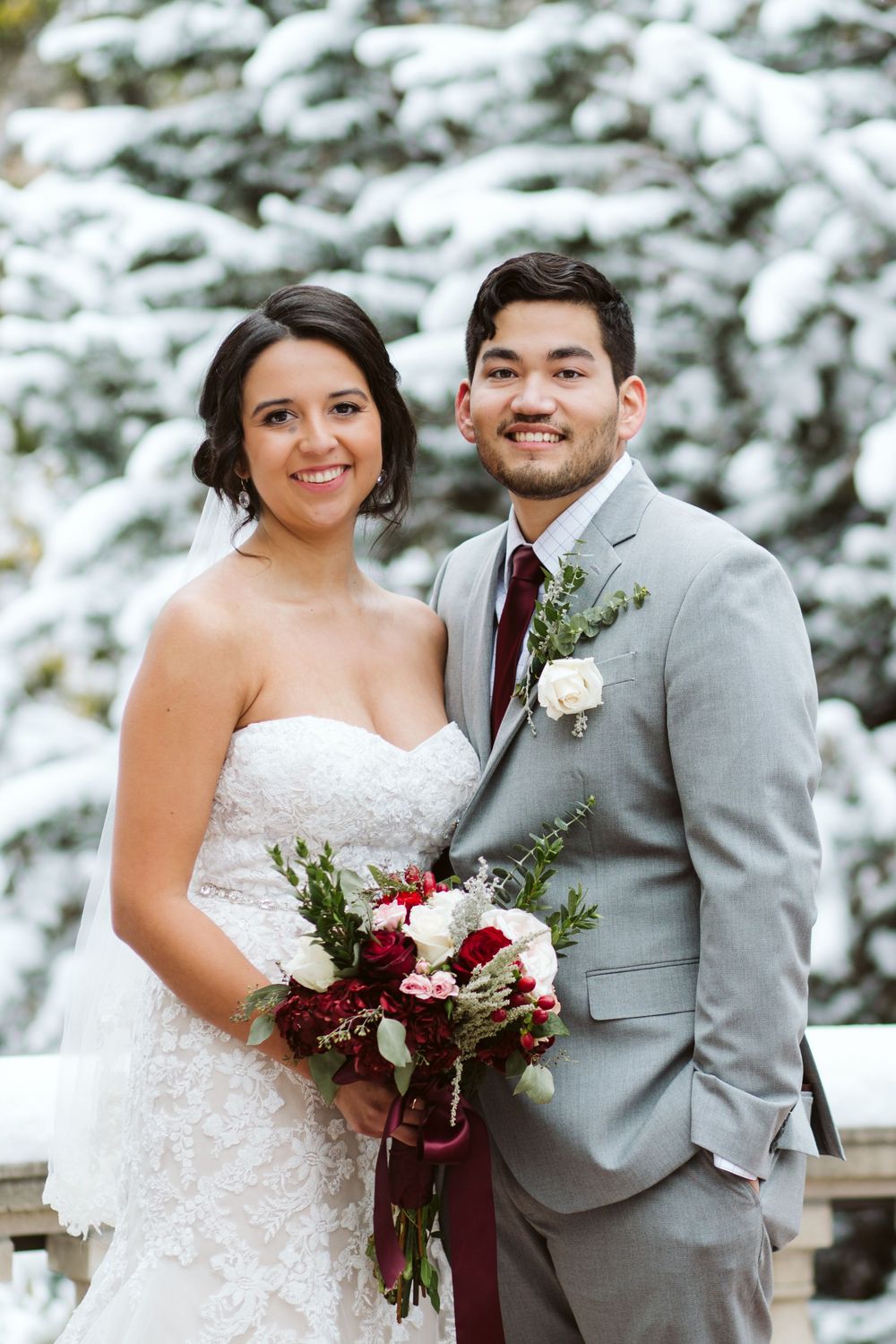 bride and groom winter portraits, Denver wedding photography inspiration, beautiful Colorado venues, winter wedding