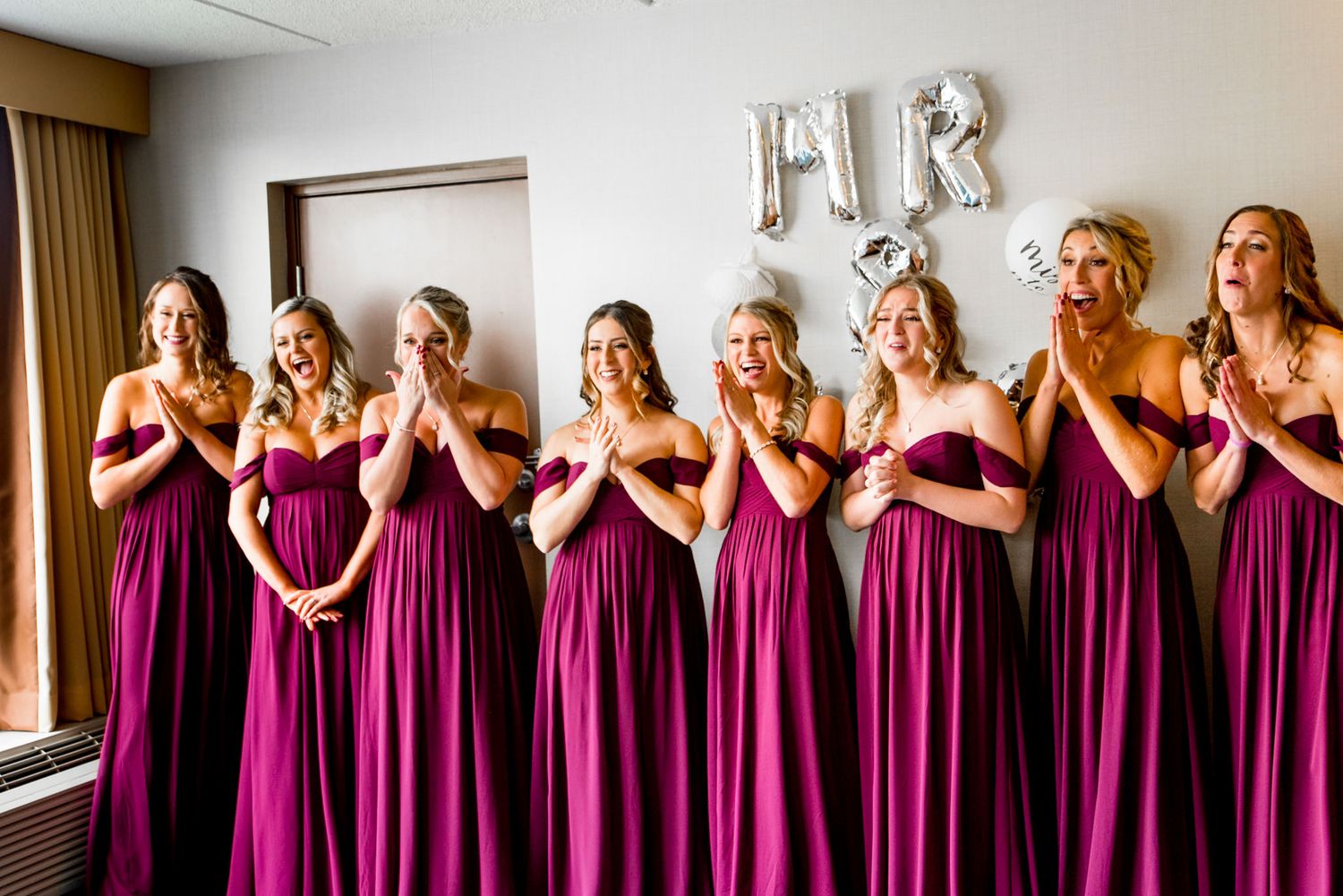 maroon bridesmaids dresses with sweetheart tops, chicago wedding photographer