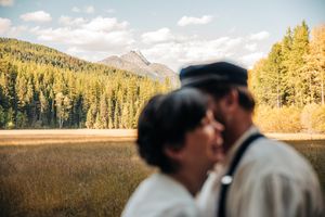 outdoor wedding adventure in Montana
