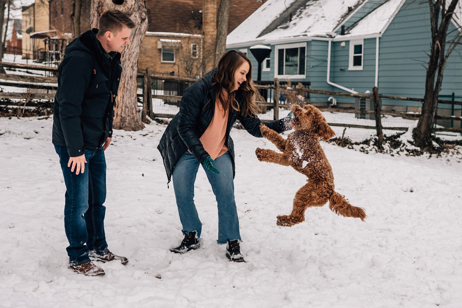 Family pet photographer in Cincinnati Oh Dog pictures Dayton Ohio Couples photography near me