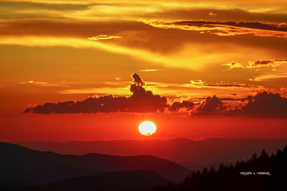 CarolinaPhotoArt.com- Up to 50% Off Gallery Prints - Great Smoky Mountains / Blue Ridge Parkway - Clingmans Dome