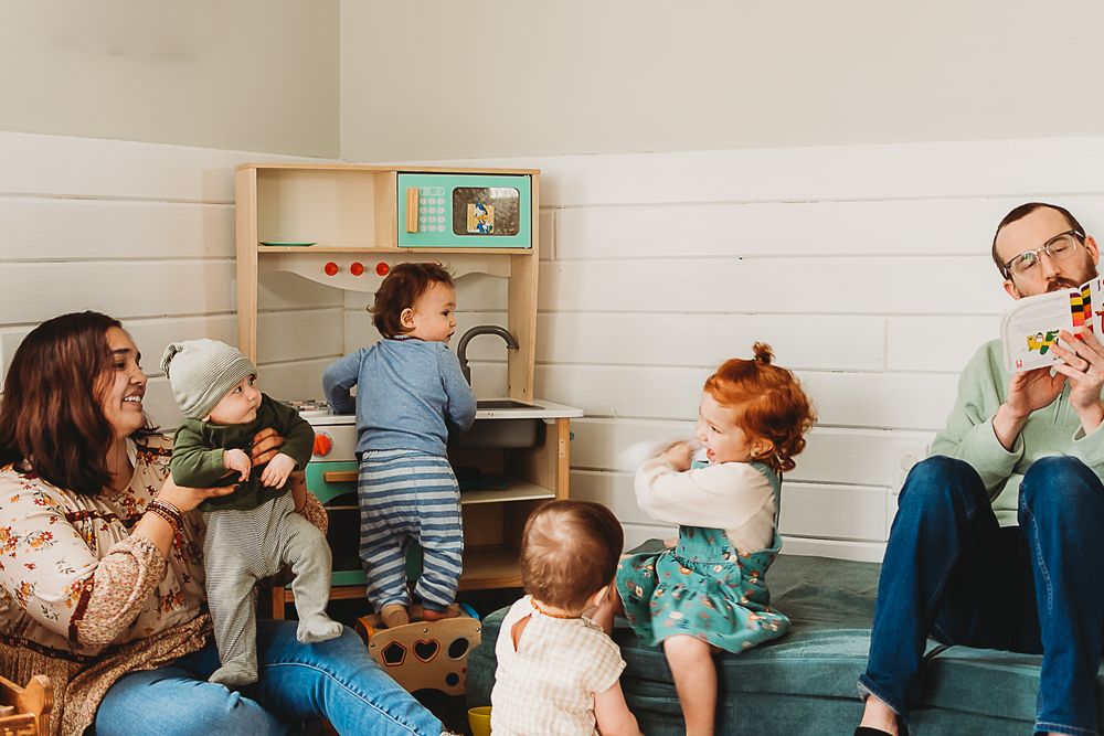 In Home Lifestyle Family Portraits
