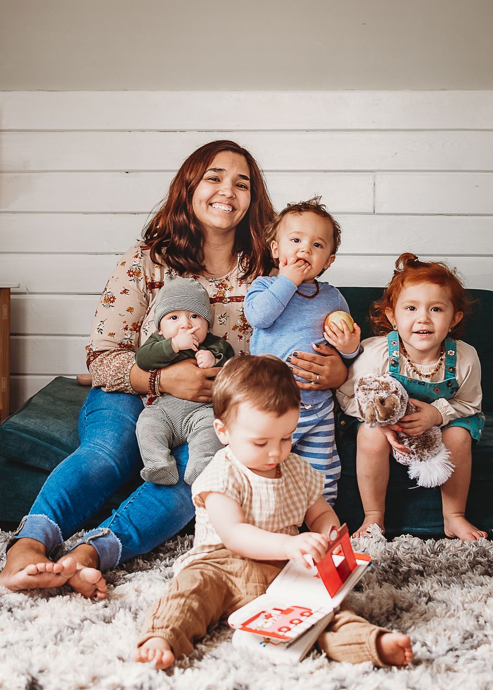 in home Lifestyle Family portraits