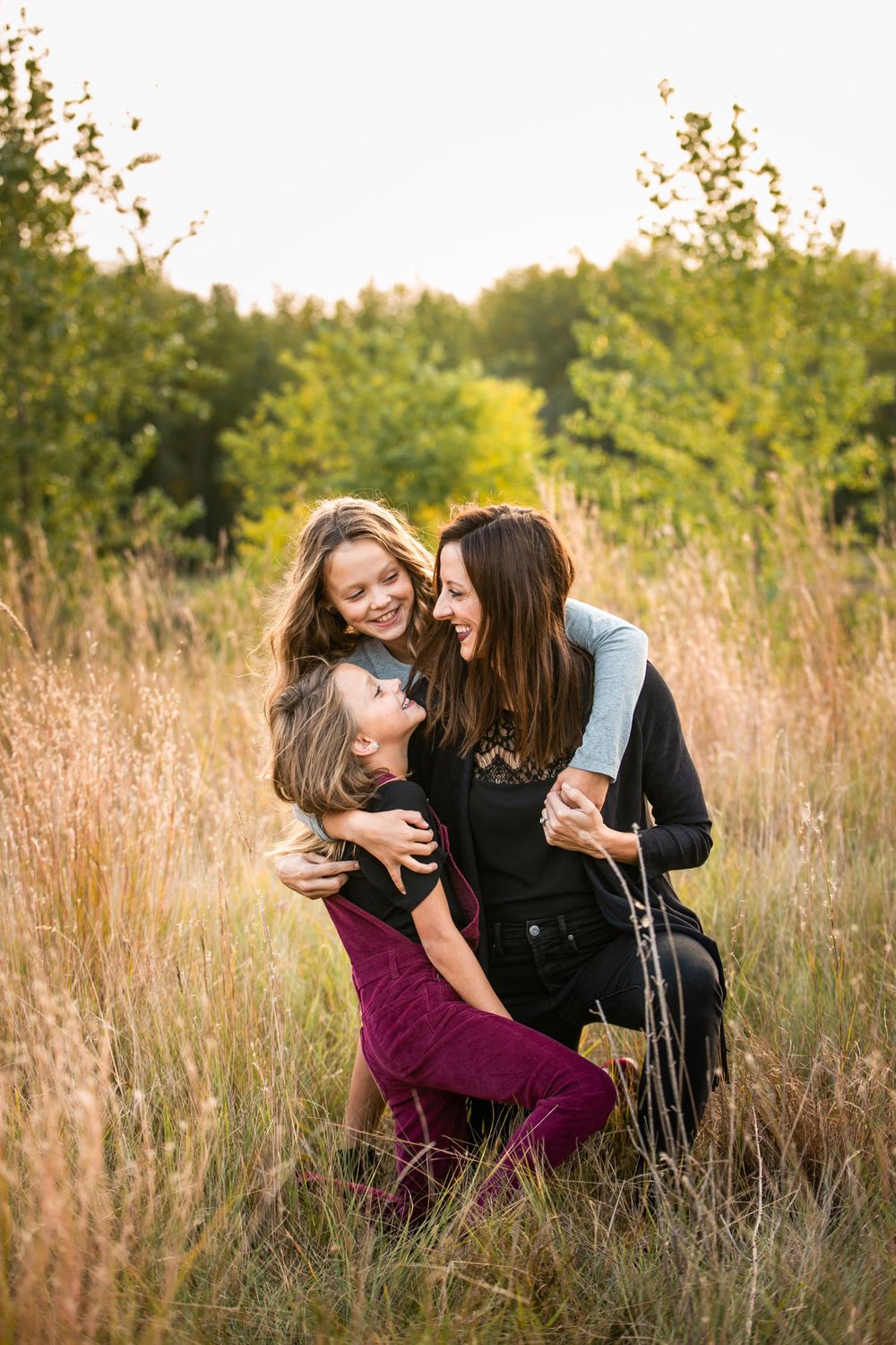 mom and daughter photography, love, natural