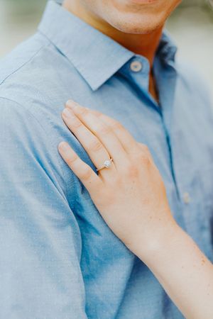 moody romantic engagement at long point state park katie graham photography traveling destination wedding photographer