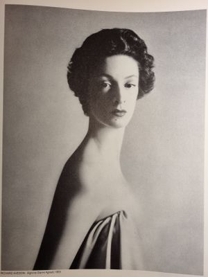 Richard Avedon portret Signora Gianni Agnelli 1953