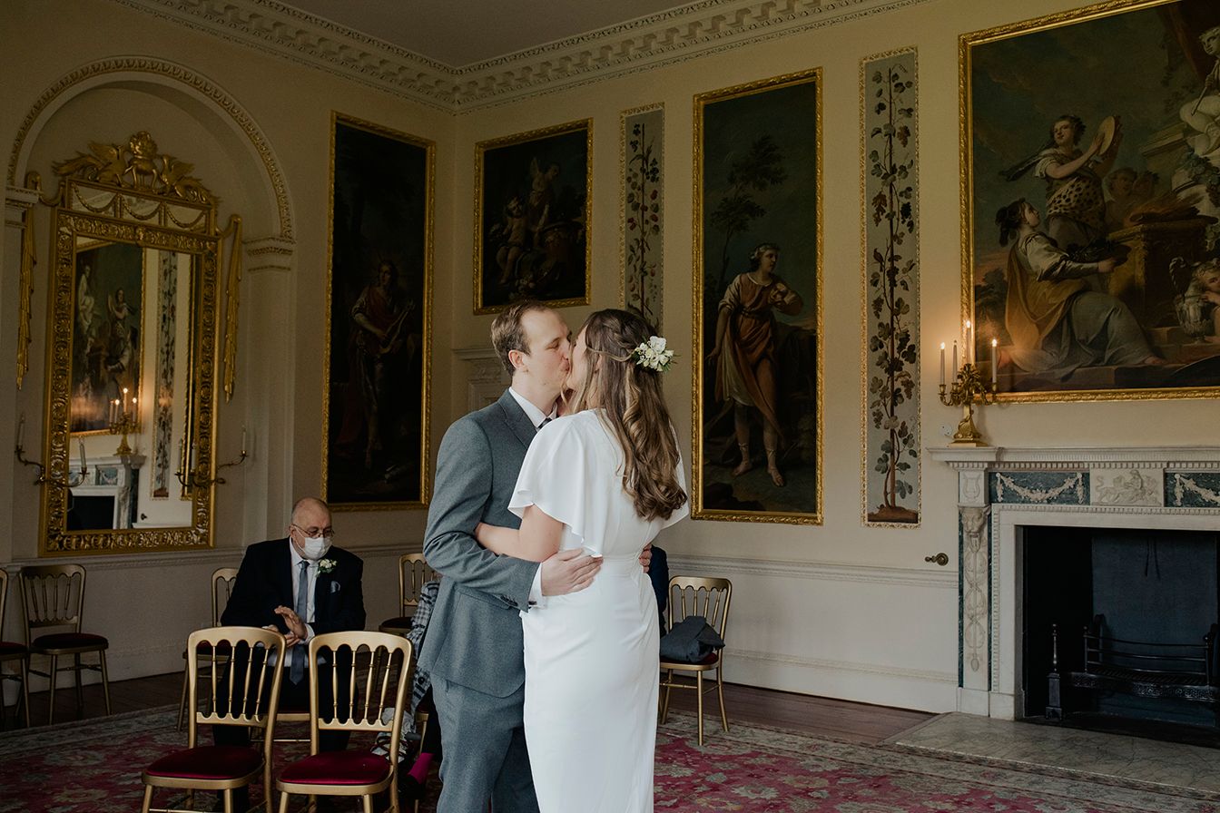 Danson House, Danson Park, ceremony room, small wedding photos