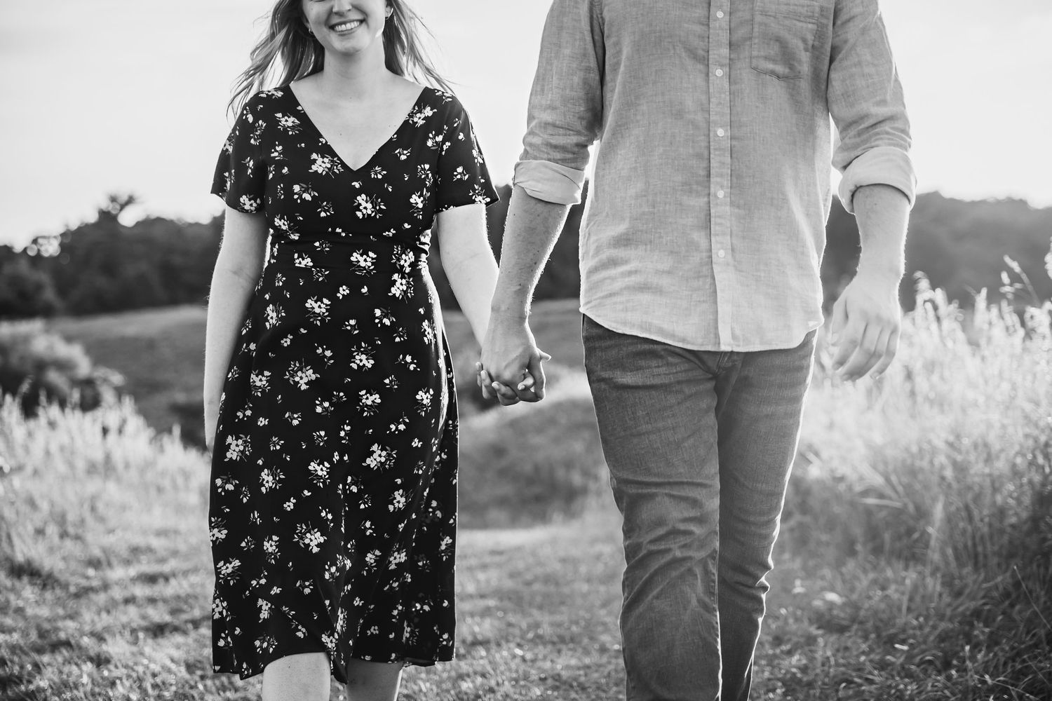 Dreamy summer engagement photos in Dundas and Ancaster Ontario by London wedding photographer Shawn Van Daele