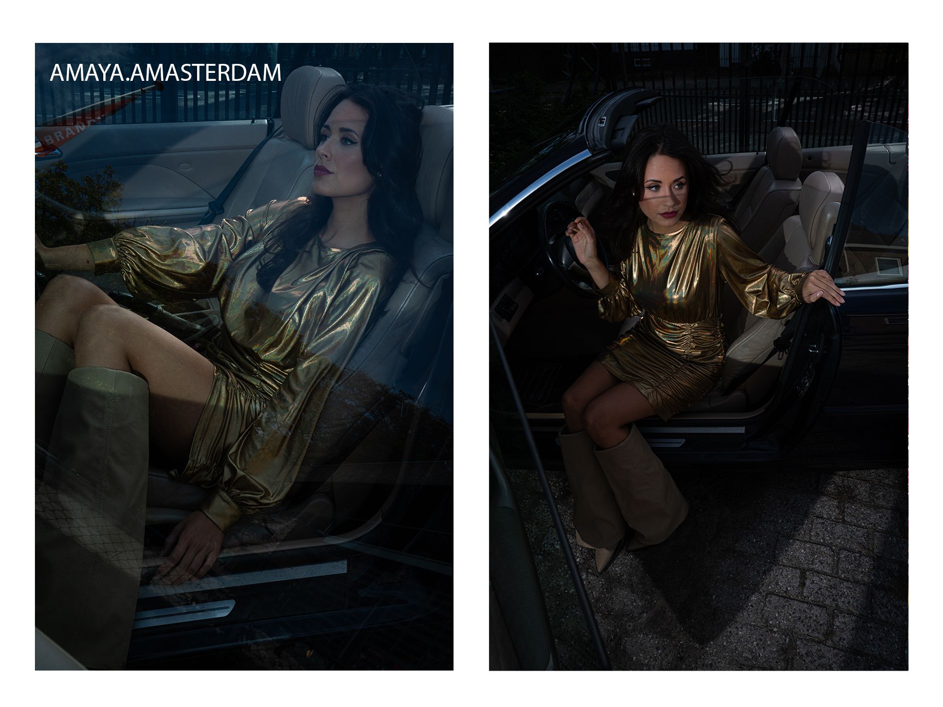 model profoto iconicstudioamsterdam pr vrijeshoot fototshoot amaya car auto sony 24-70mm kamera express fashion