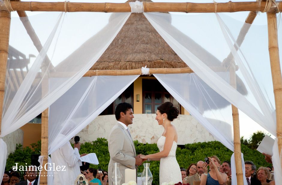 wedding ceremony at the Fairmont Mayakoba