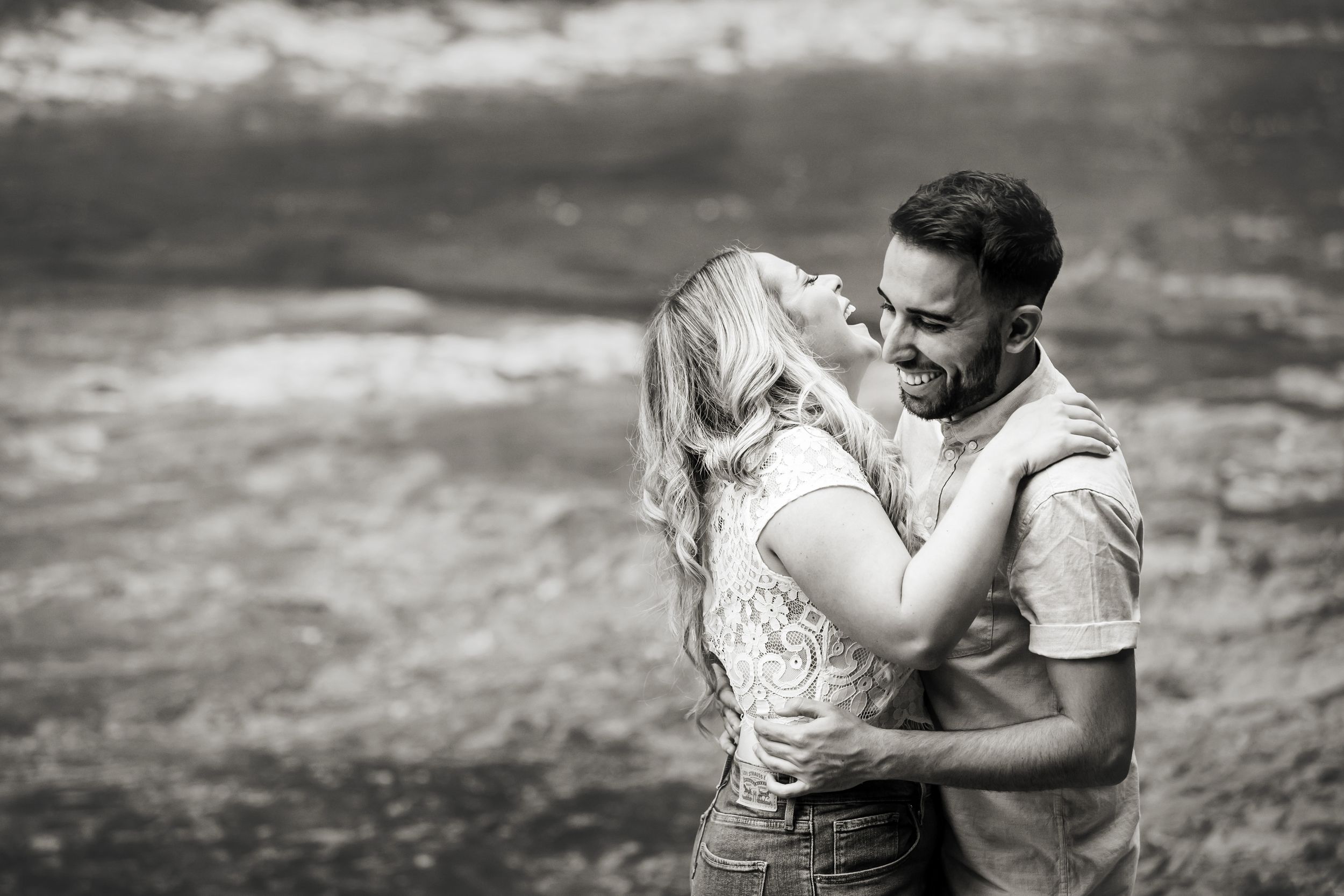 Elora Gorge Ontario Spring Summer Engagement Photos by Shawn Van Daele