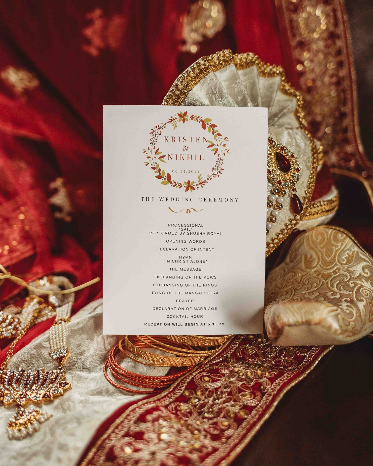 Professional wedding photo - details