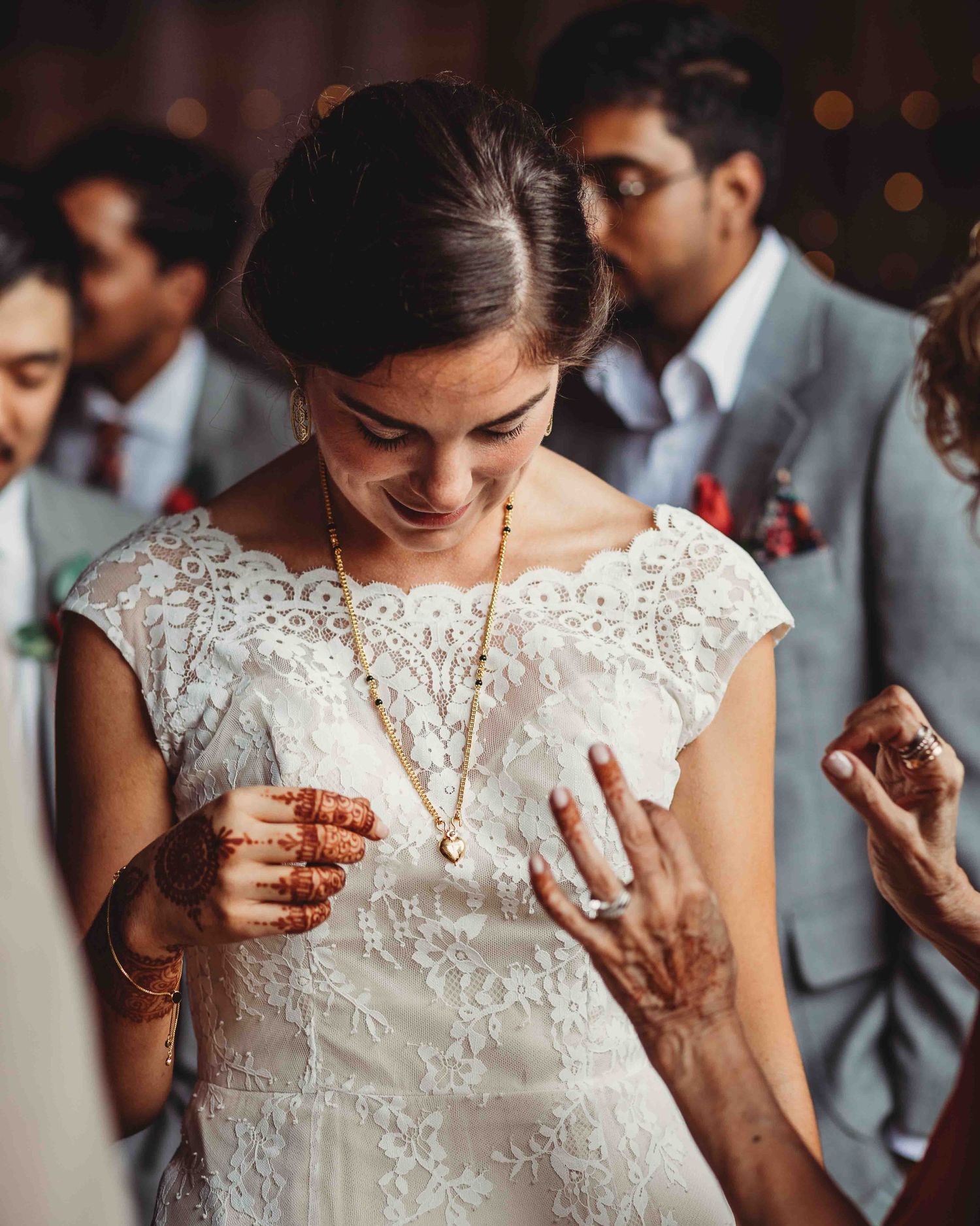 Professional wedding photo - bride