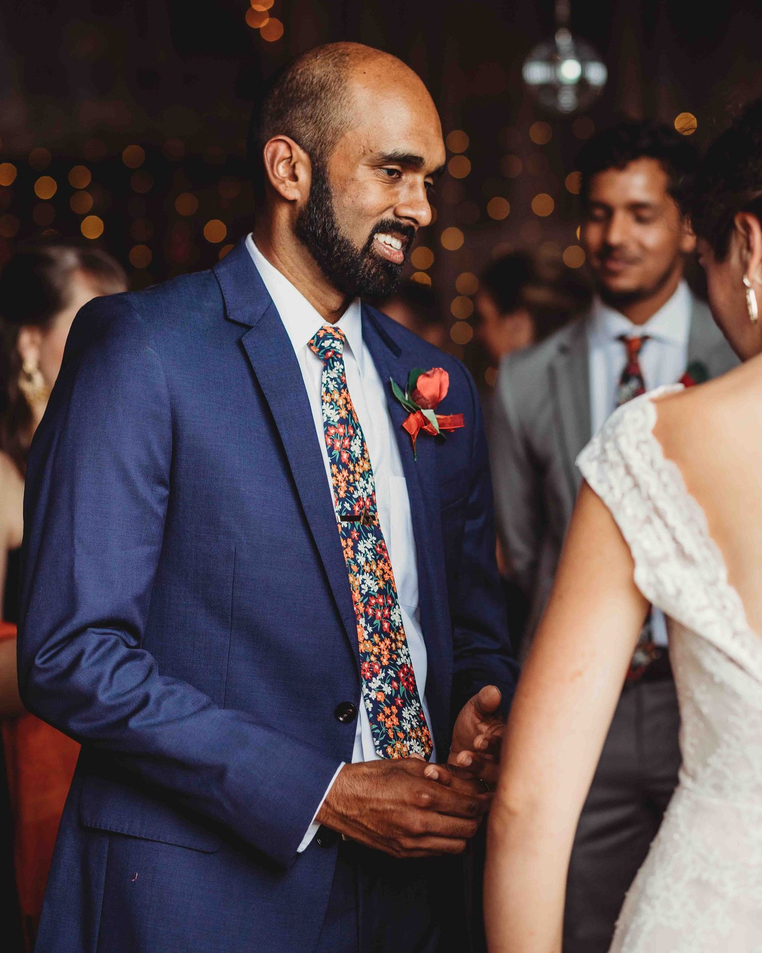 Professional wedding photo - groom