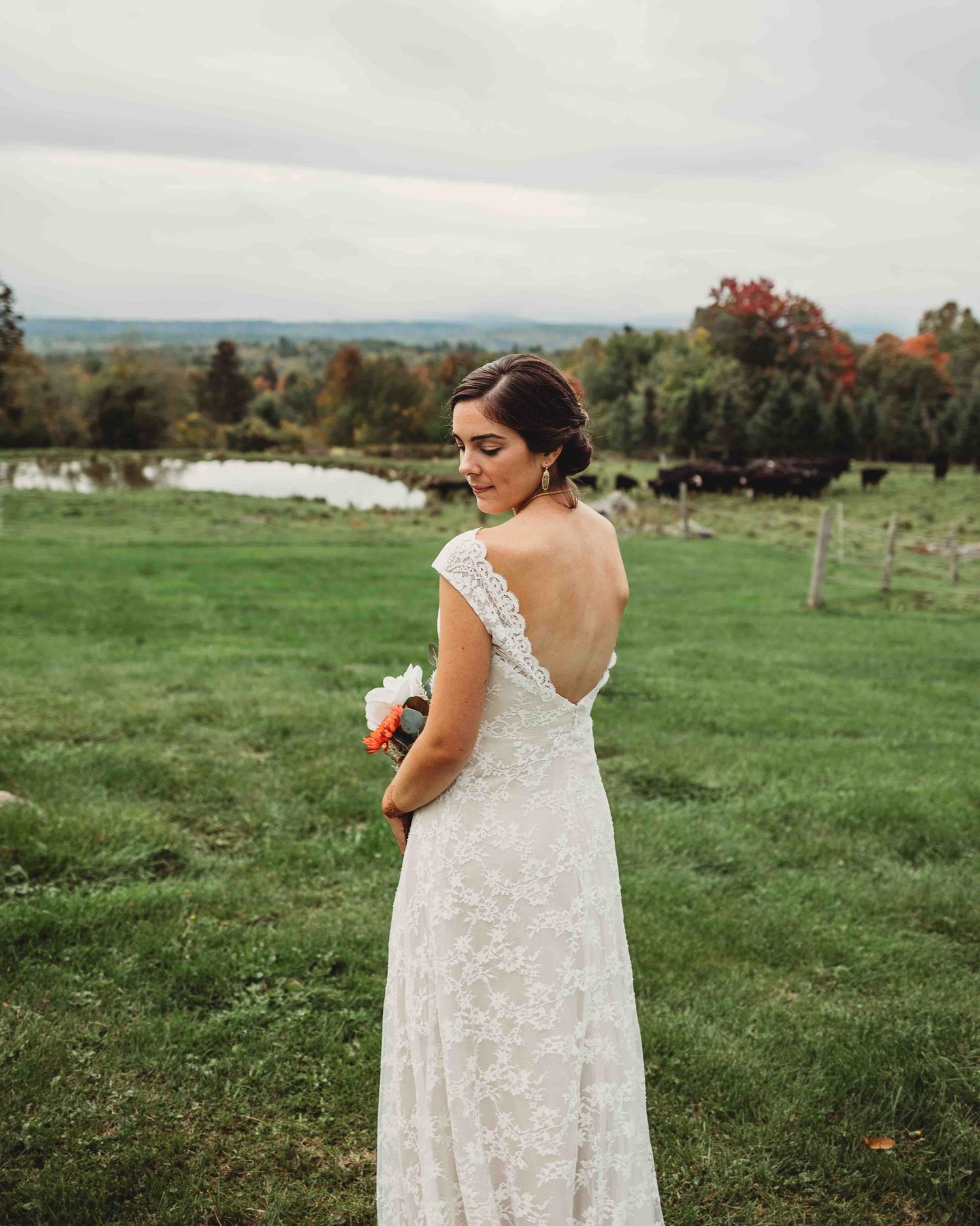 Professional wedding photo - bride