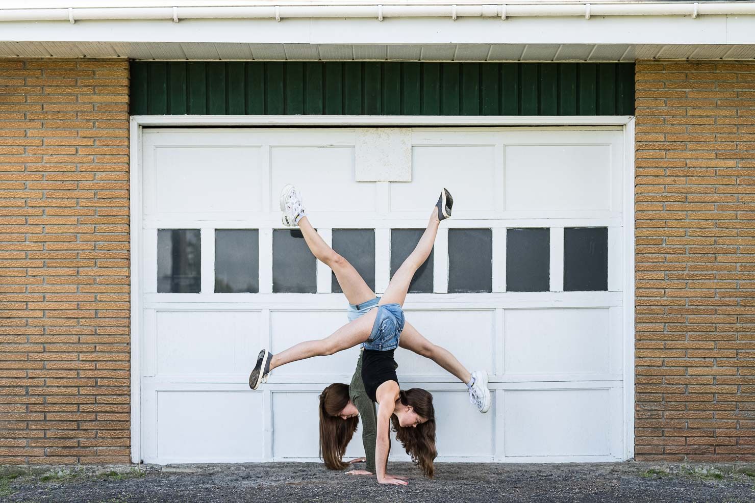Two dancers. Sisters. Dance by akaiserphoto. Dance Photo