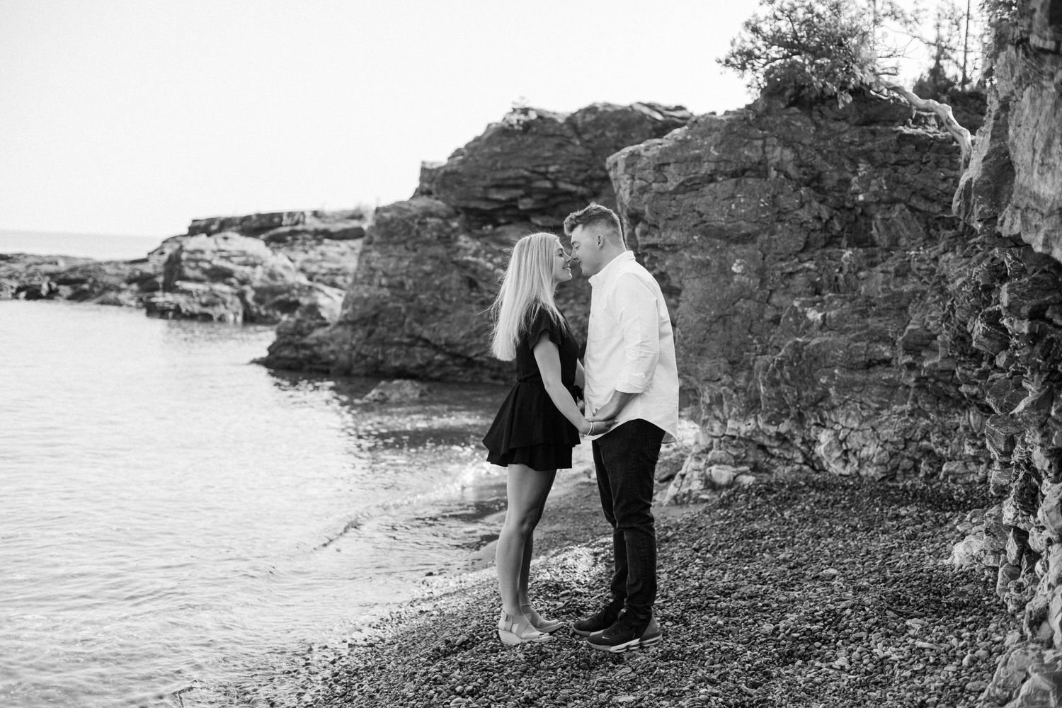 Marquette Wedding Photographer Blackrocks Presque Isle