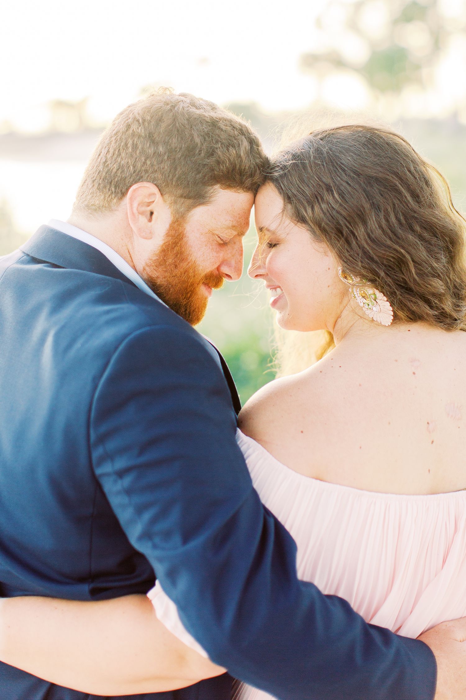 engagement session on sea island, ga