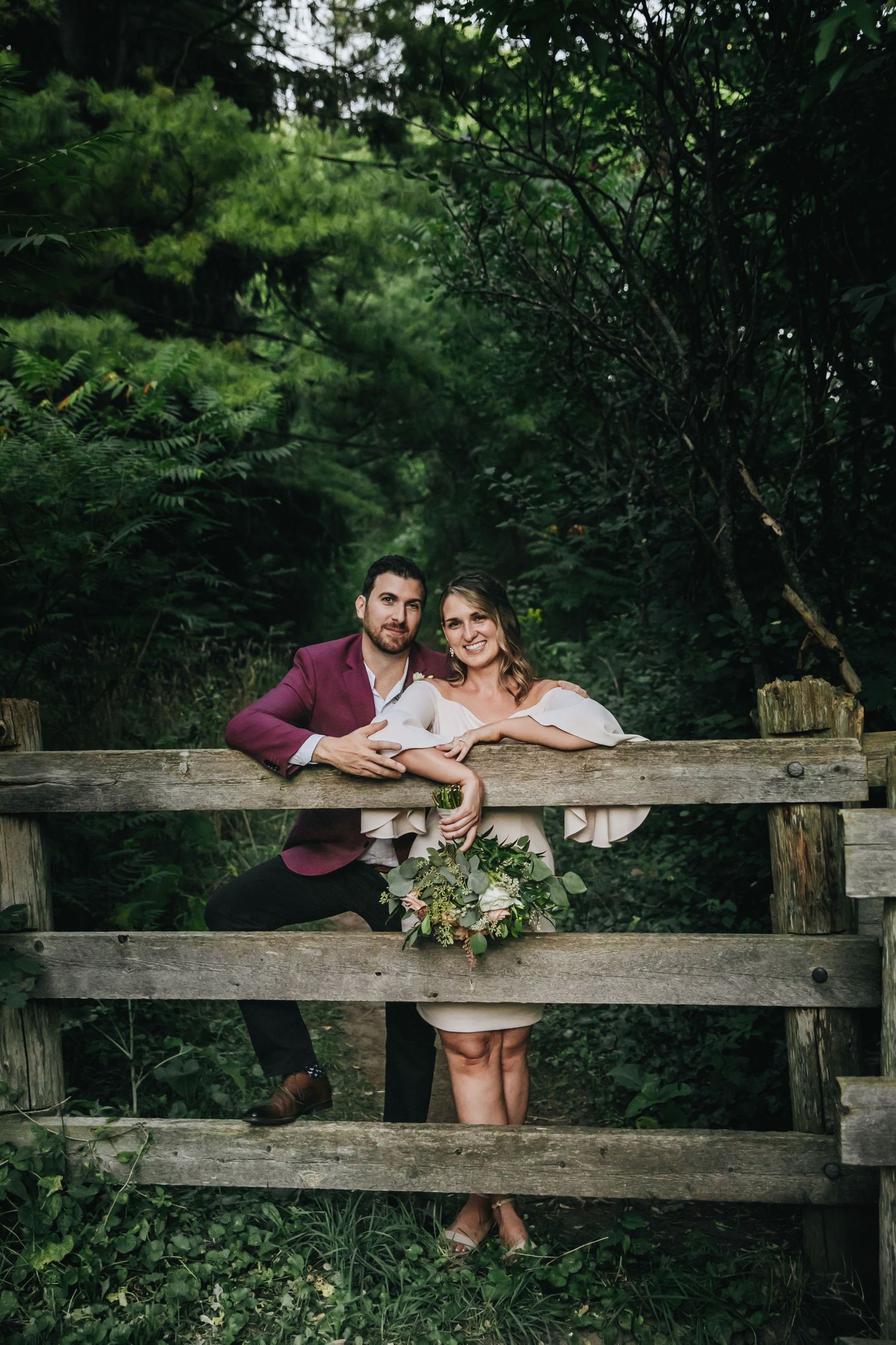 London Ontario Surprise Backyard Pop Wedding Photography by Shawn Van Daele