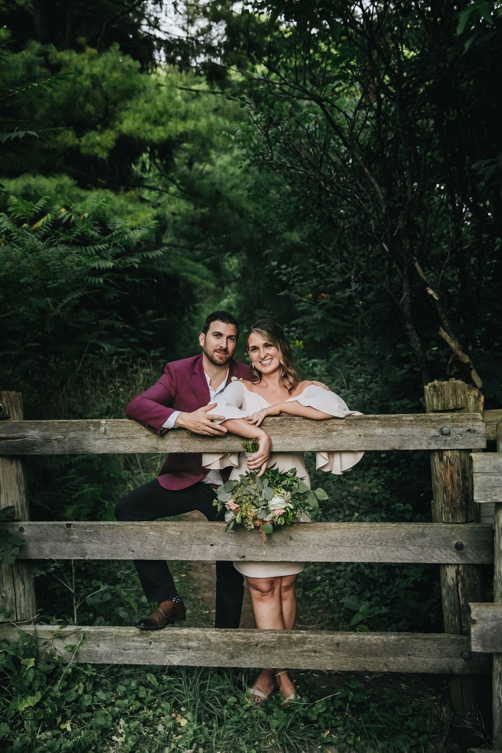London Ontario Surprise Backyard Pop Wedding Photography by Shawn Van Daele