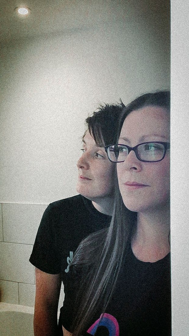 creative portraits taken through FaceTime