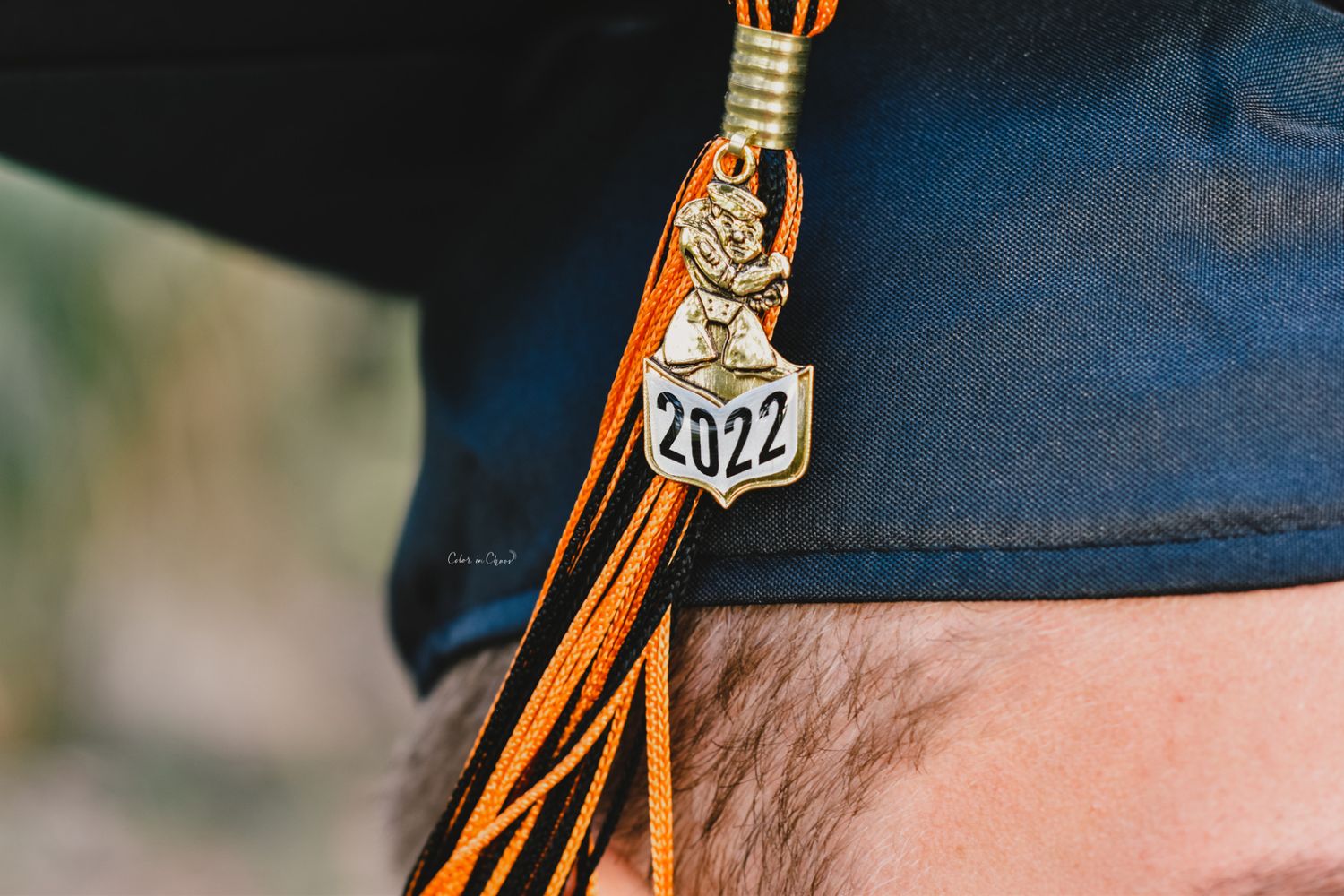 Graduation Cap and Tassel Detail – Senior Guy Portrait in Sarasta, FL