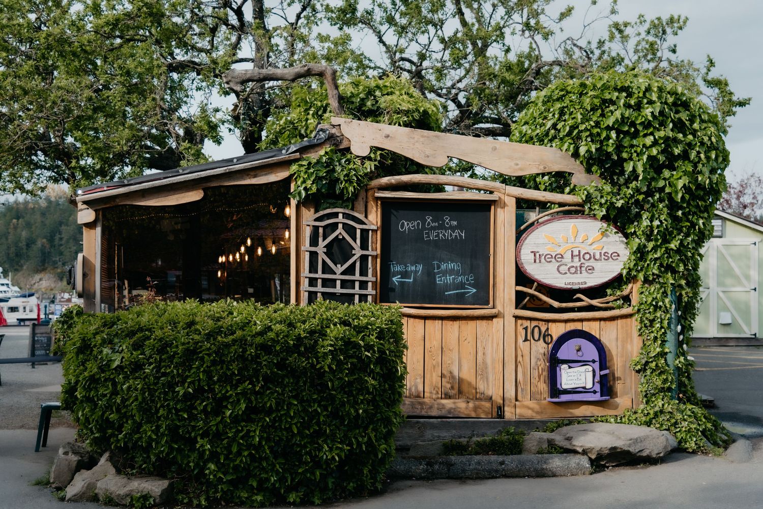The Tree House Cafe on Salt Spring Island
