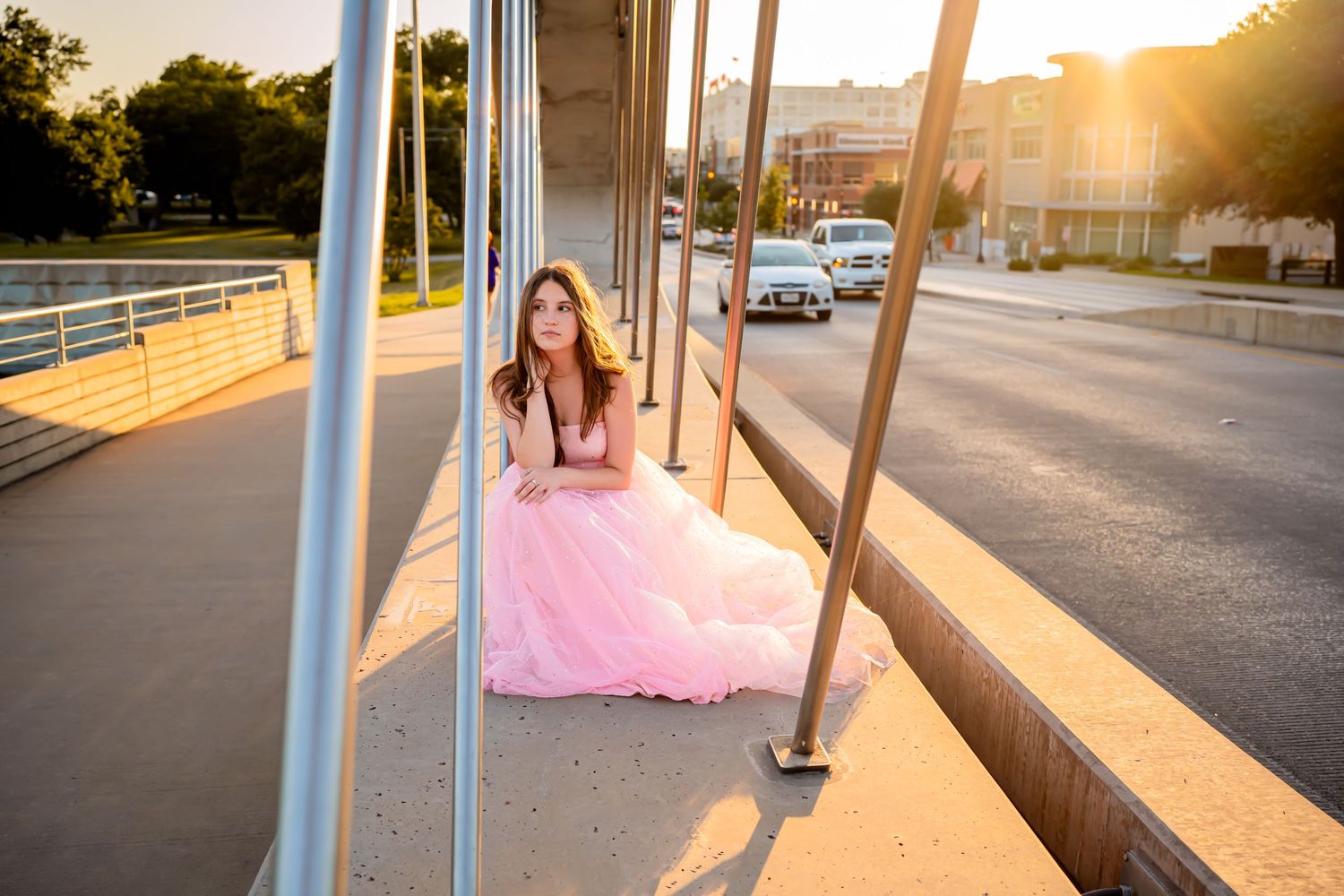 West 7th Bridge Downtown Fort Worth - Senior Photographer